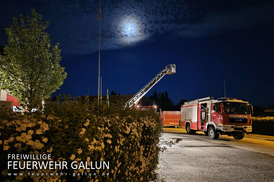 Ausbildung mit der Feuerwehr Mittenwalde
